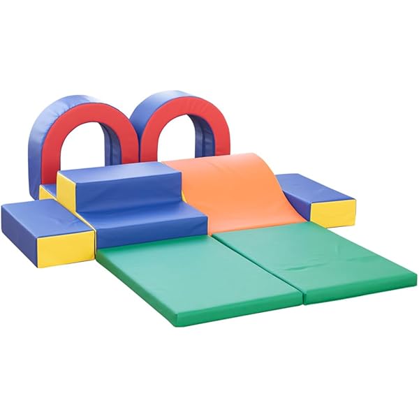 Amazon.co.jp: 日本育児 ふやせるアスレチックソフトブロック 階段